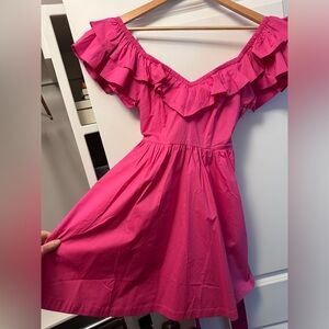 *NWT* Fuschia hillhouse home mini dress!!